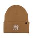 Bonnet Motif/style New York Yankees Adulte Beige 47-1