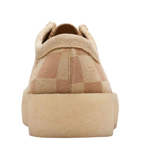 Chaussures Style À Carreaux Wallabee Homme Marron Clarks