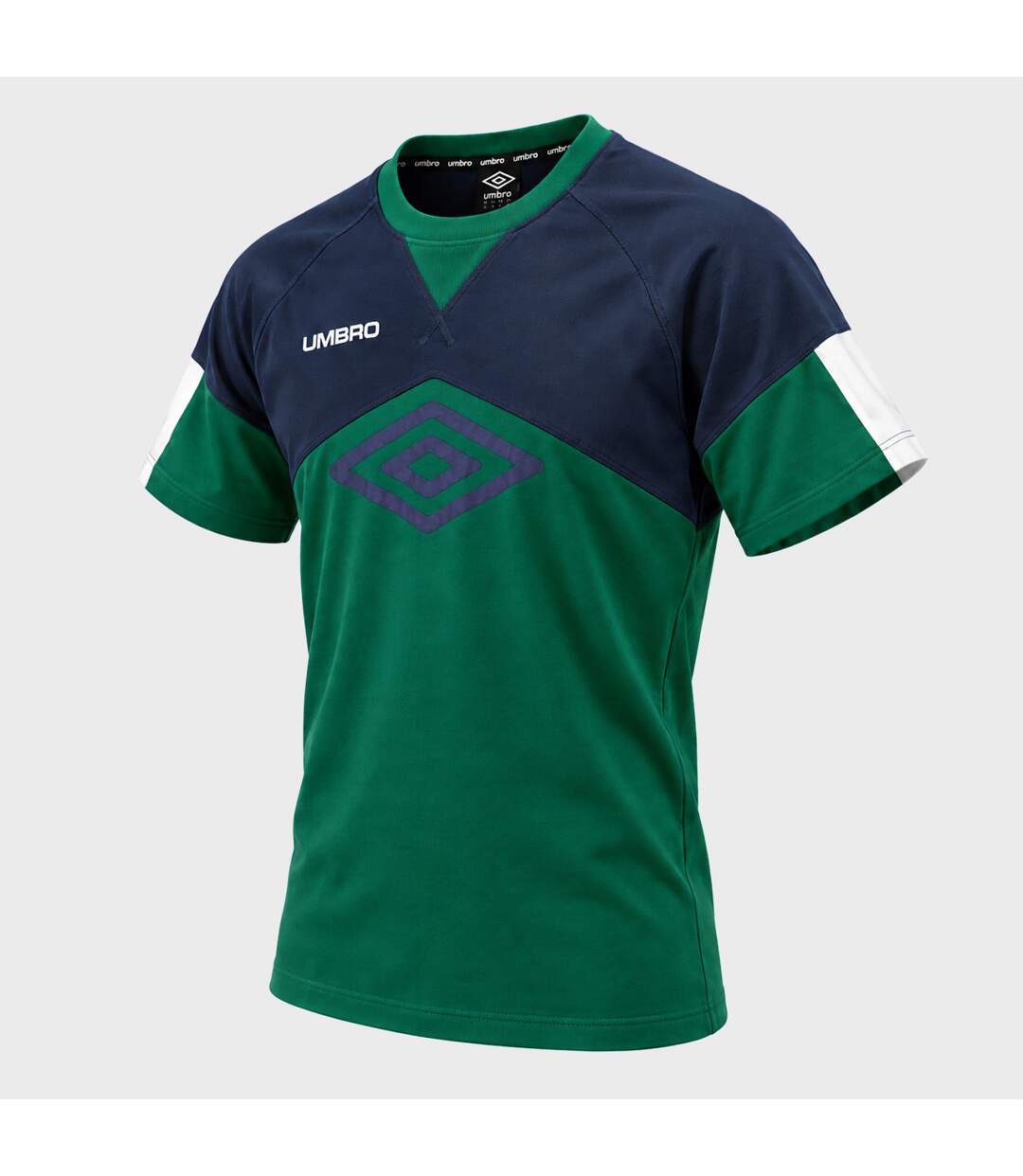 Tee-shirt homme léger col rond avec manches contrastées 1254400 Umbro-2