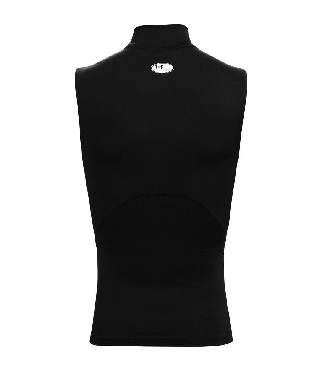 Mens Sleeveless Vest Top Black White Under Armour-3