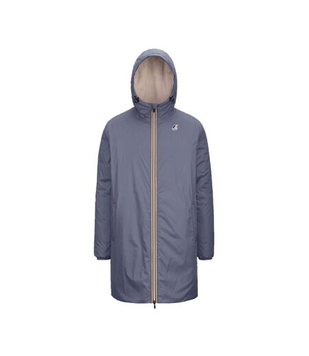 Parka Longue Grise Unisexe K-WAY Le Vrai 3.0 Eiffel Orsetto - L