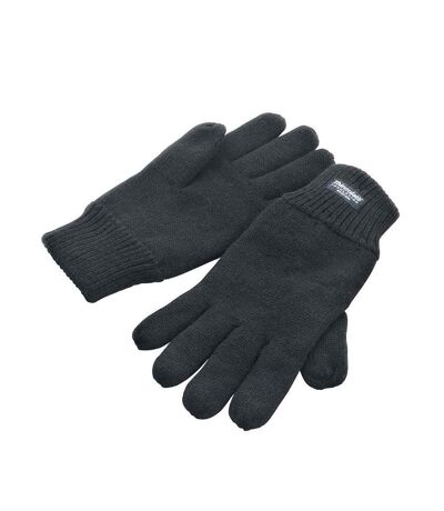 Result Winter Essentials Unisex Adult Thinsulate Gloves (Charcoal) - UTPC6575