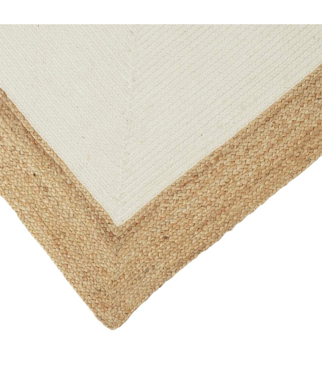 Tapis Déco en Jute Rodame 120x170cm Écru-3