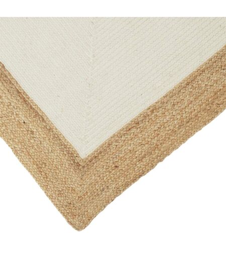 Tapis Déco en Jute Rodame 120x170cm Écru