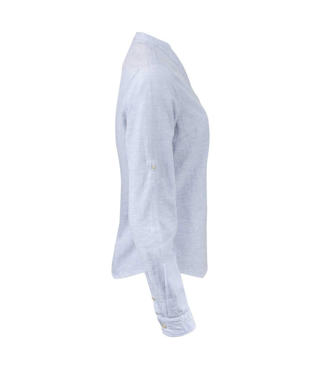Chemisier Townsend Femme Bleu Clair James Harvest-4