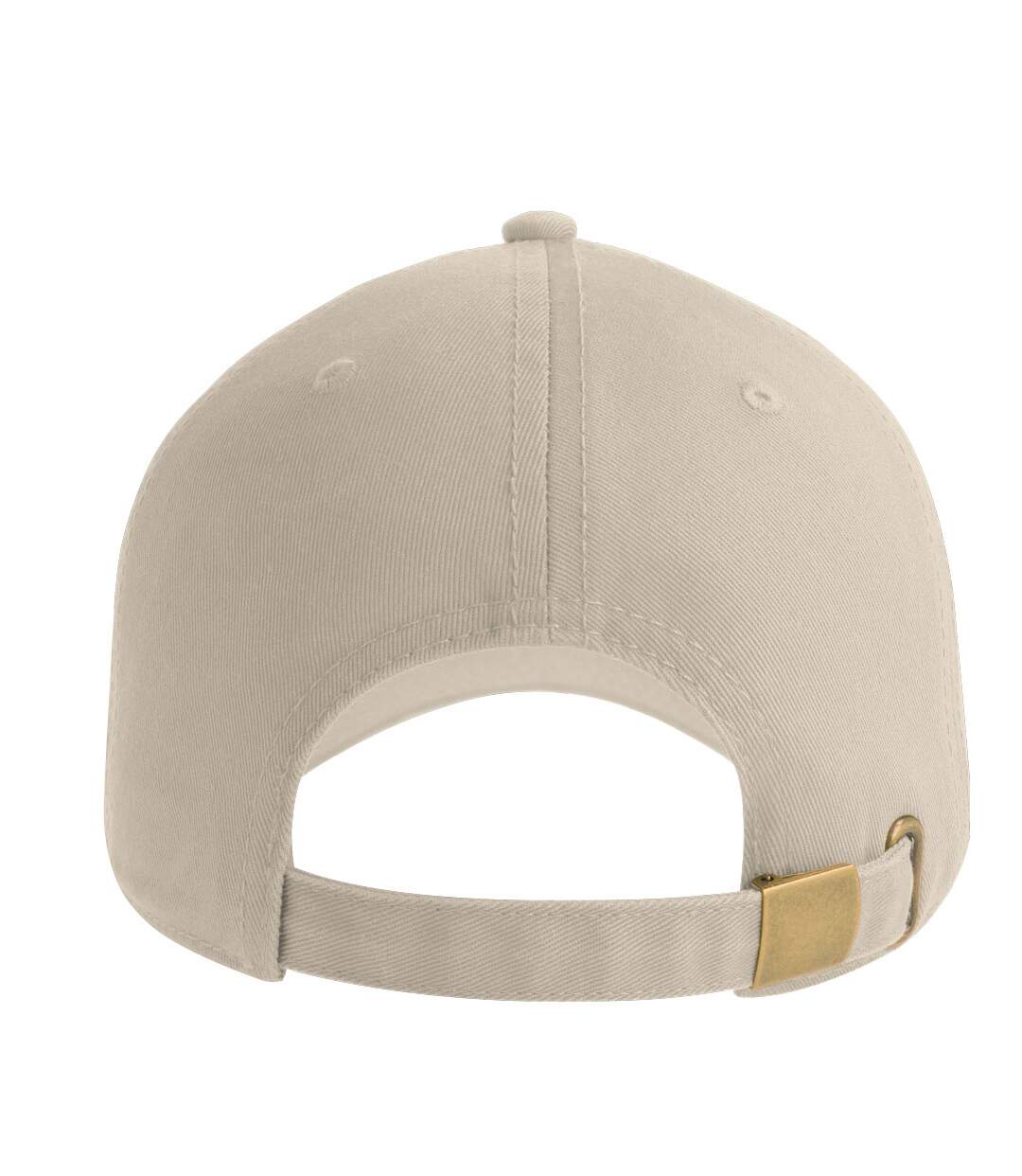 Casquette De Baseball Fraser Beige Gris Atlantis Headwear-2