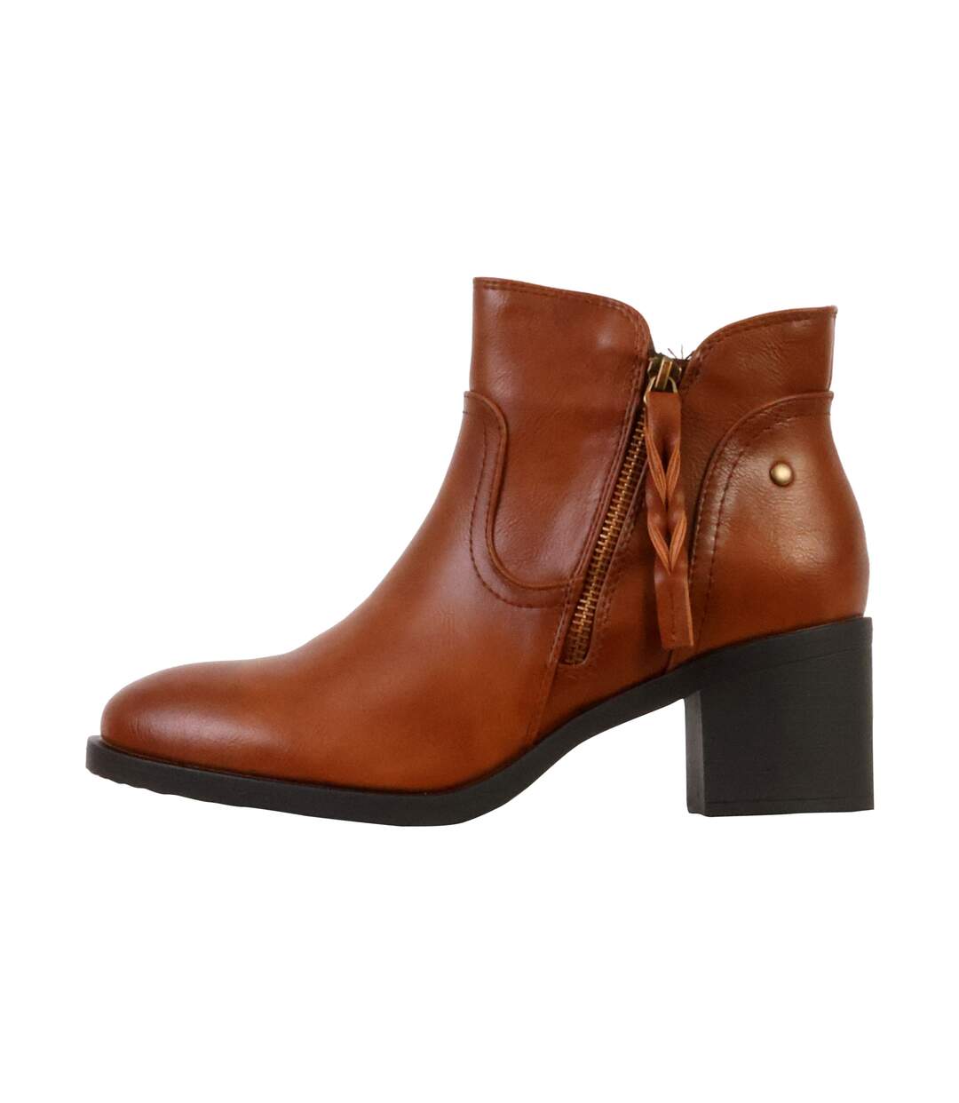 Bottines à Zip Super mode-1
