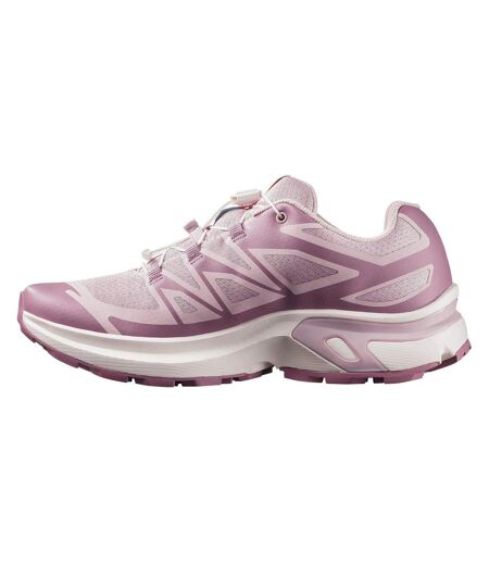 Womens/ladies Evr Low Cut Trainers Dawn Pink Salomon