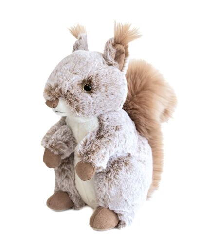 Peluche écureuil ou renard polyester collection DANS LA CAMPAGNE Ecureuil