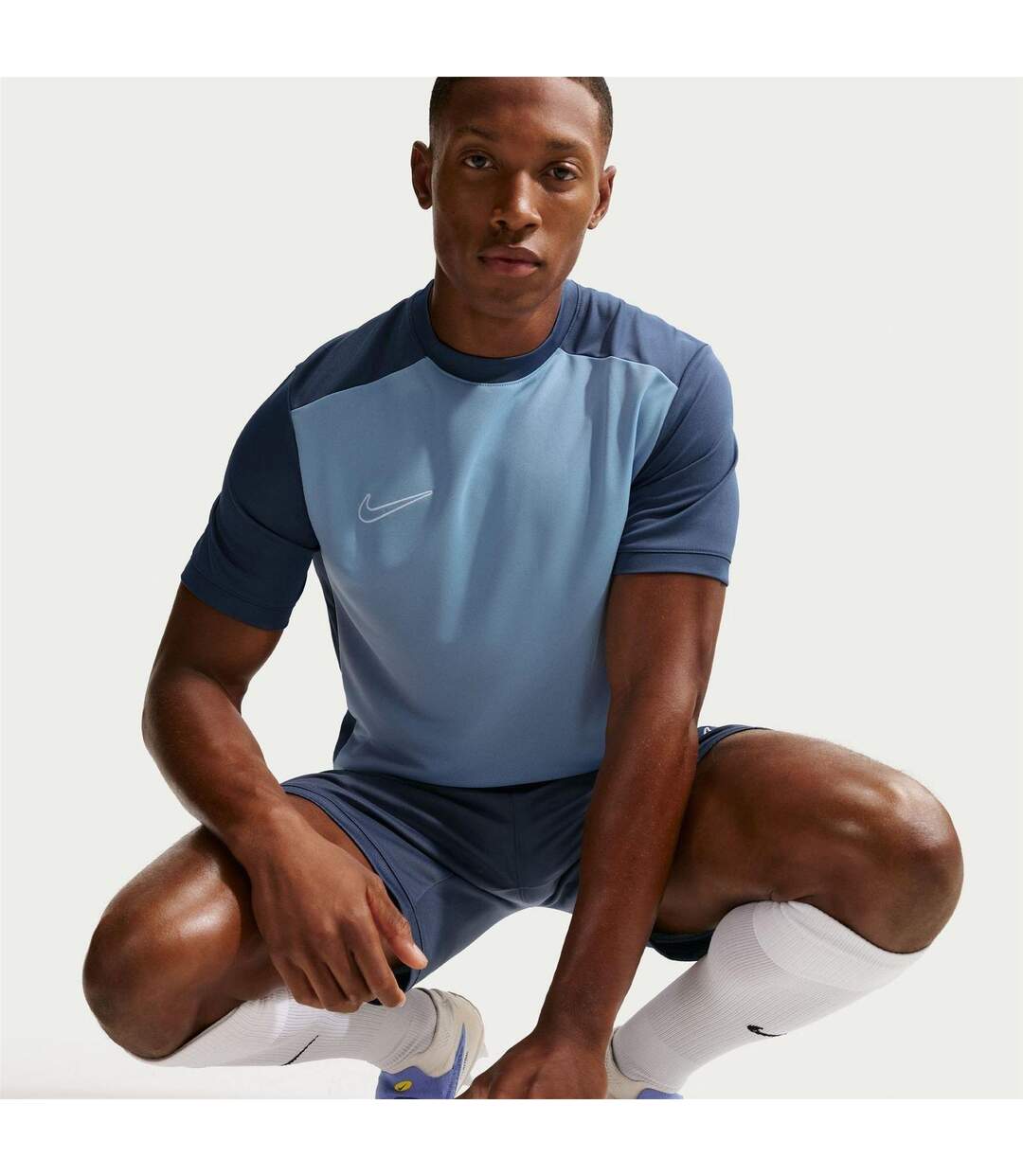 T-shirt Entraînement Academy Homme Bleu Nike-3
