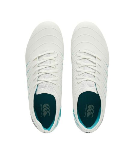 Chaussures De Rugby Pour Terrain Souple Phoenix 2.0 Pro Homme Blanc Vert Canterbury