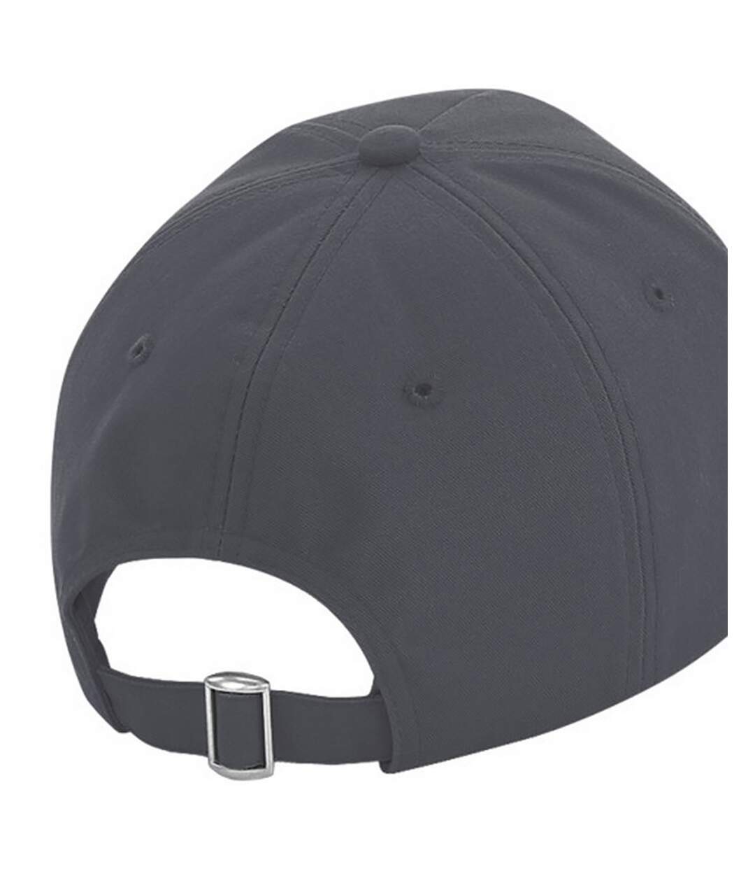 Casquette authentic gris/noir Beechfield-2