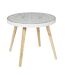 Table basse plateau arabesque 50 cm