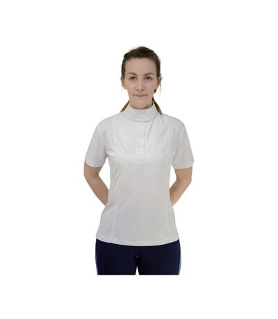 HyFASHION Womens/Ladies Downham Short Sleeved Stock Shirt (White)