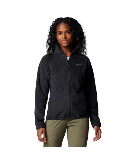 Womens/ladies Benton Full Zip Fleece Jacket Black Columbia