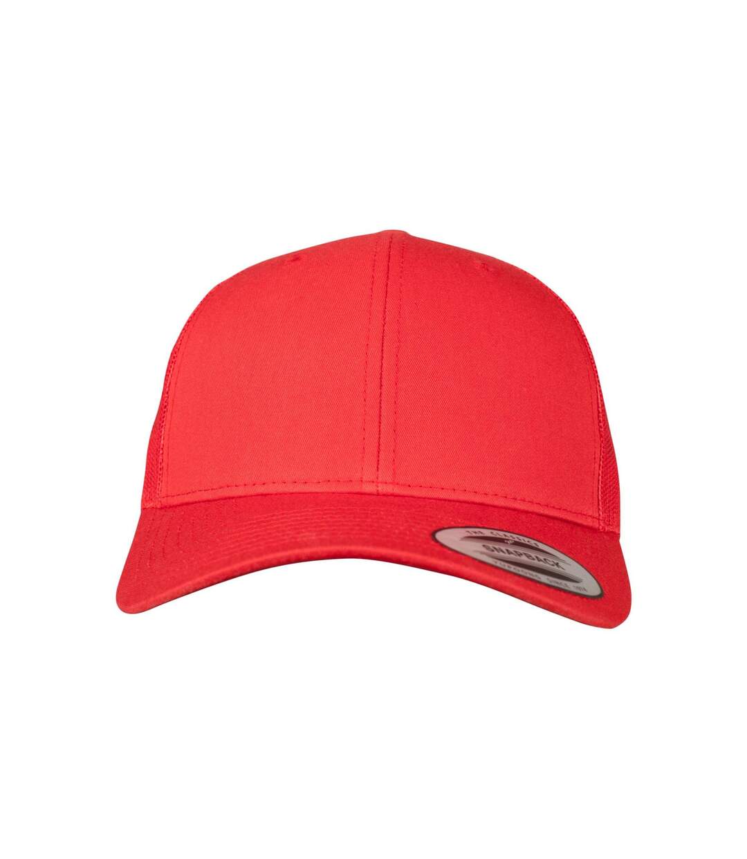 Casquette Trucker Retro Adulte Rouge Flexfit-3