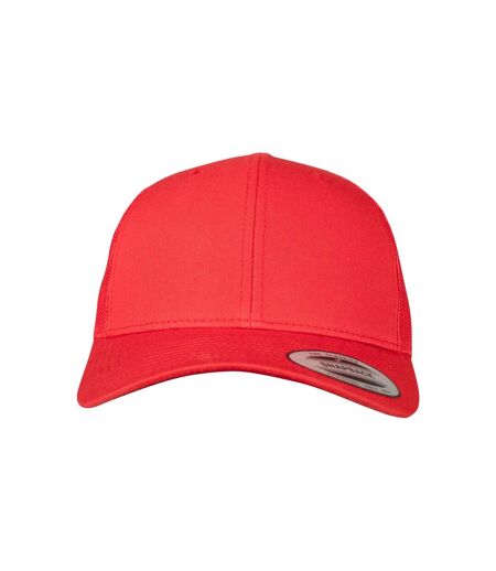 Casquette Trucker Retro Adulte Rouge Flexfit