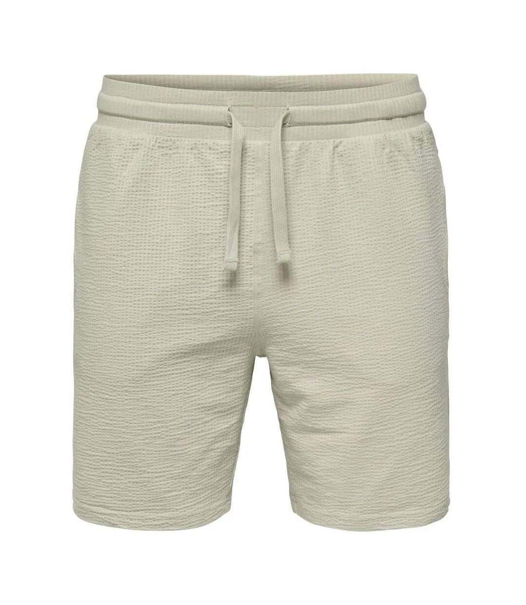 Short beige homme only & sons onskian life straight-2