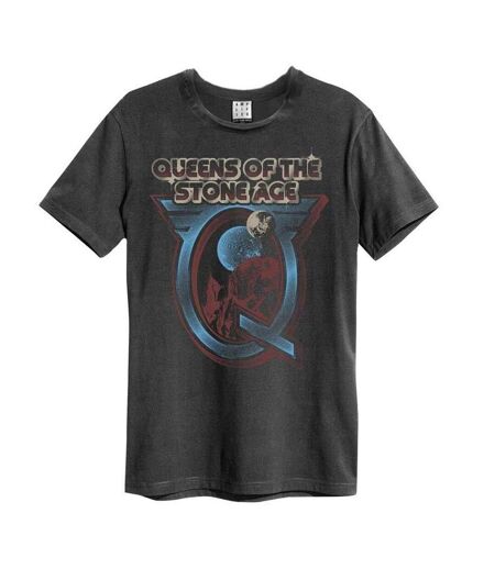 T-shirt outer space adulte charbon Amplified