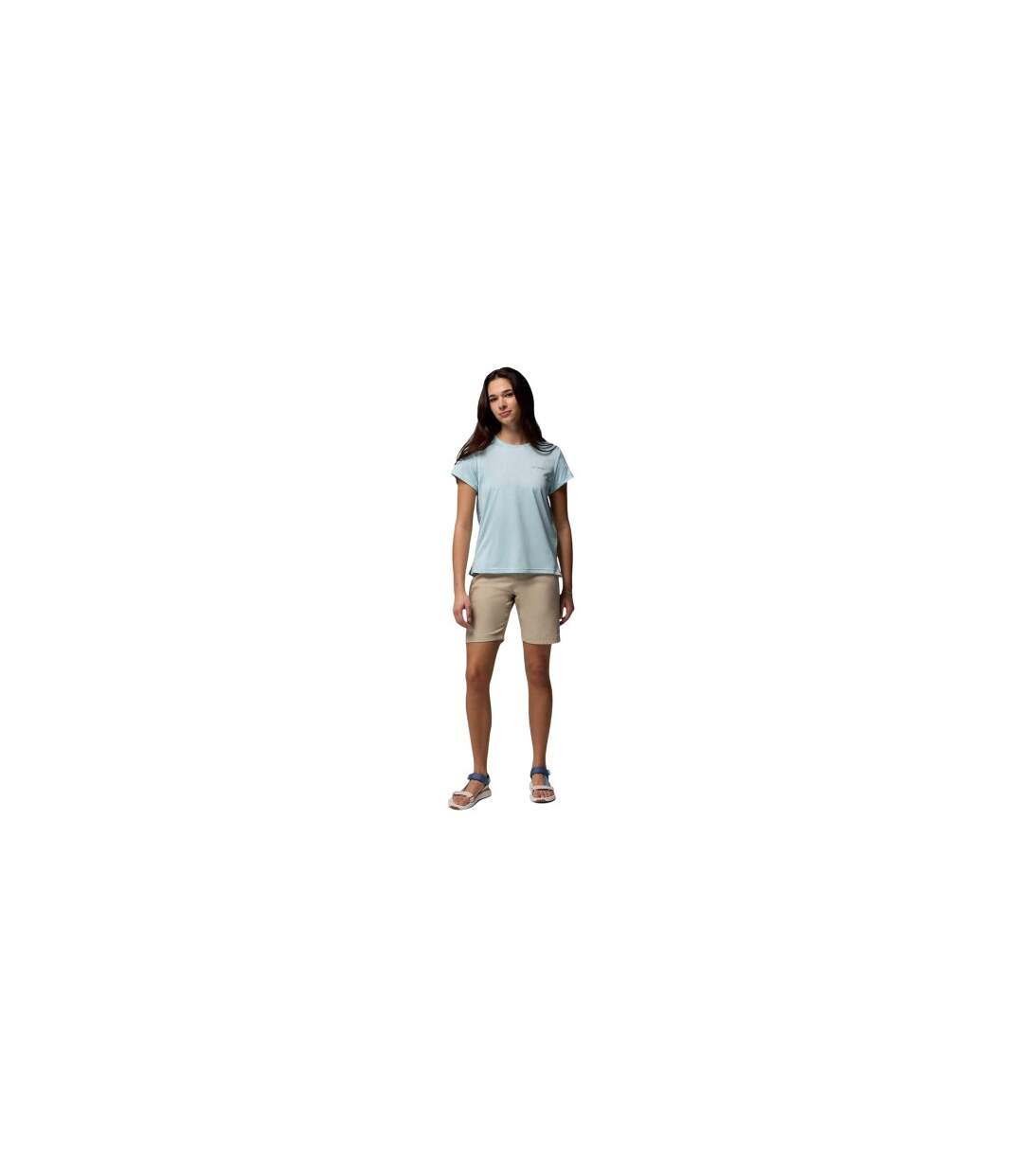 T-shirt Vista Femme Bleu Columbia-1