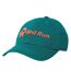 Casquette De Baseball Motif/style Logo Brodé Vert Kaki Red Run-1
