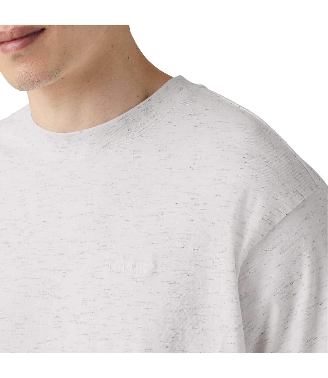 T-shirt Motif Rétro Red Tab Homme Blanc Levis-4