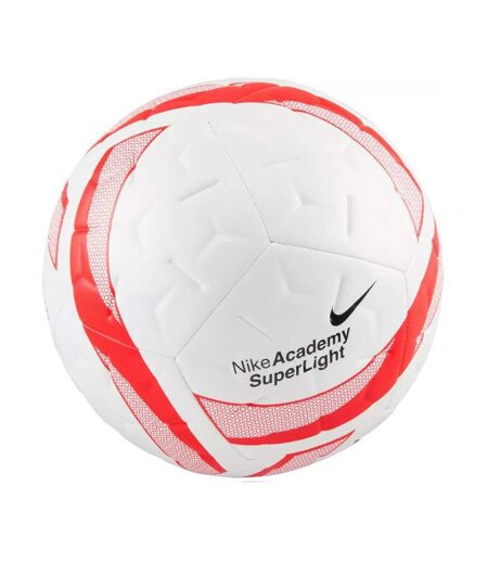 Ballon De Foot Motif/style Géométrique Academy Taille 4 Blanc Rouge Nike