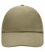 Casquette à visière coton - MB6111 - beige foncé-1