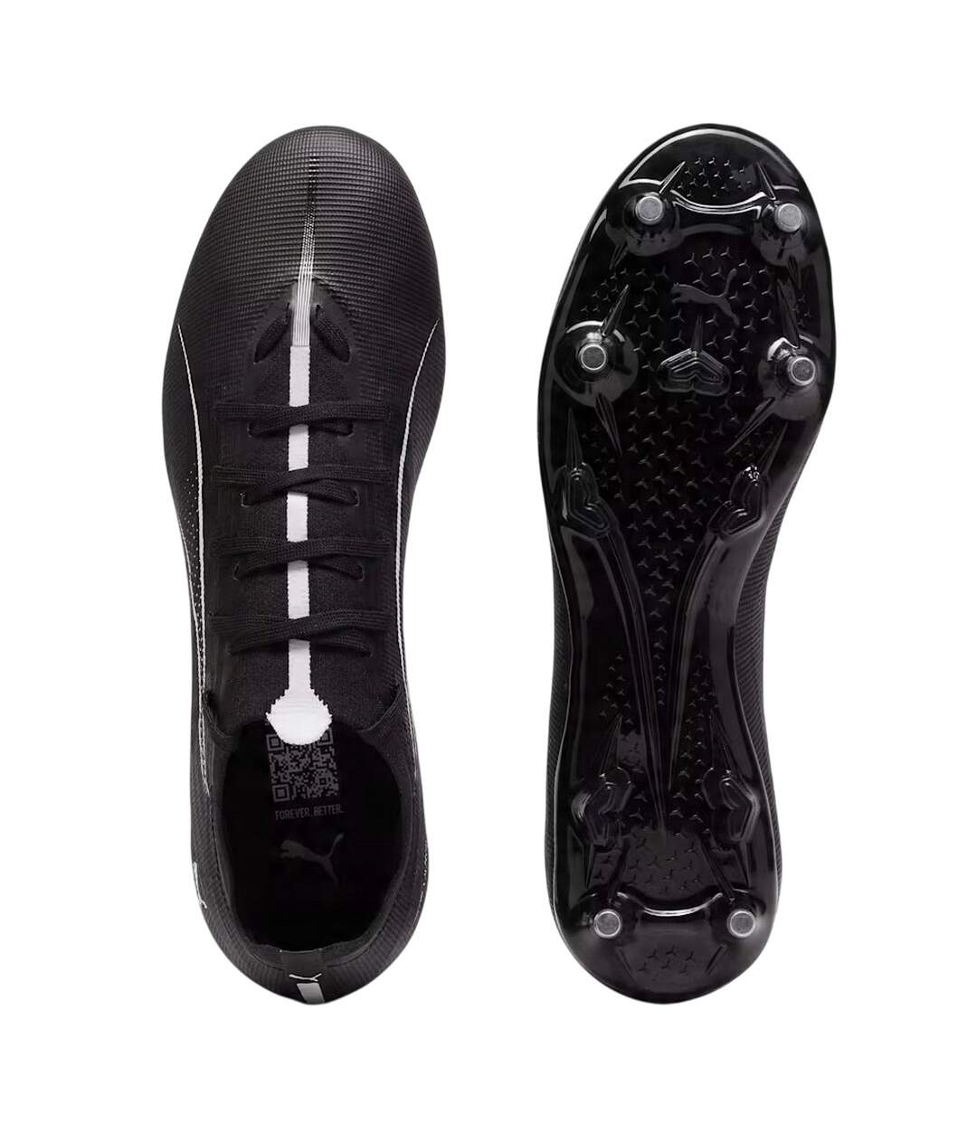 Chaussures De Foot Ultra Match Adulte Noir Puma-3