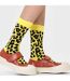 Bright Leopard Design Novelty Patterned Socks for Men and Women-3
