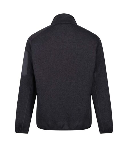 Mens newhill marl full zip fleece jacket ash Regatta
