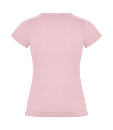 Roly Womens/Ladies Jamaica Short-Sleeved T-Shirt (Light Pink)