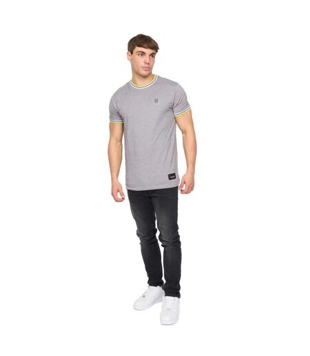 Mens Keraga T-shirt White Crosshatch