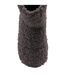 Mens Furry Sherpa Memory Foam Slipper Boots-4