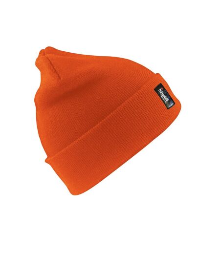 Chapeau adulte orange fluo Result Winter Essentials