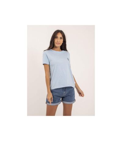 T-shirt col rond pur coton FABIANA - Dona X Lisa