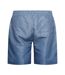 Short De Bain Motif/style Géométrique Layotta Homme Bleu Marine Crosshatch-2