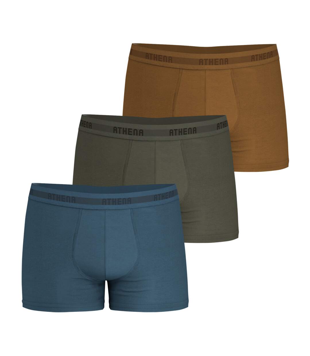 Lot de 3 boxers homme Easy Recyclé Athena-1