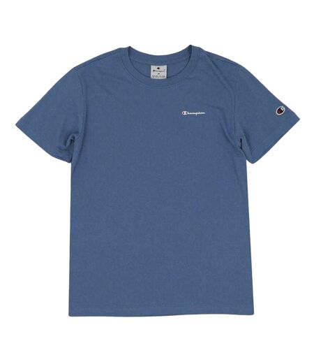 T-shirt Motif/style Logo Femme Bleu Champion