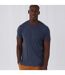 B&C Mens Favourite Short Sleeve Triblend T-Shirt (Heather Navy)