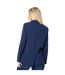 Womens/ladies single-breasted boyfriend blazer navy Dorothy Perkins-2