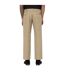 Mens Cotton Blend Slim Trousers Khaki Dickies-2