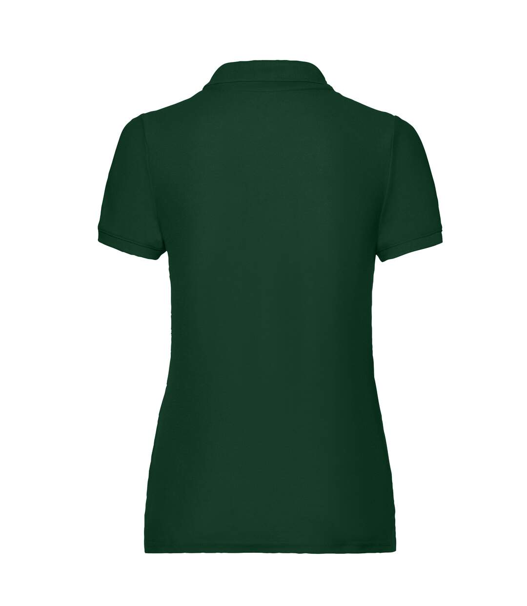 Polo lady fit 65/35 femme vert bouteille Fruit of the Loom-2