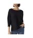 Pull noir femme vero moda nora-1