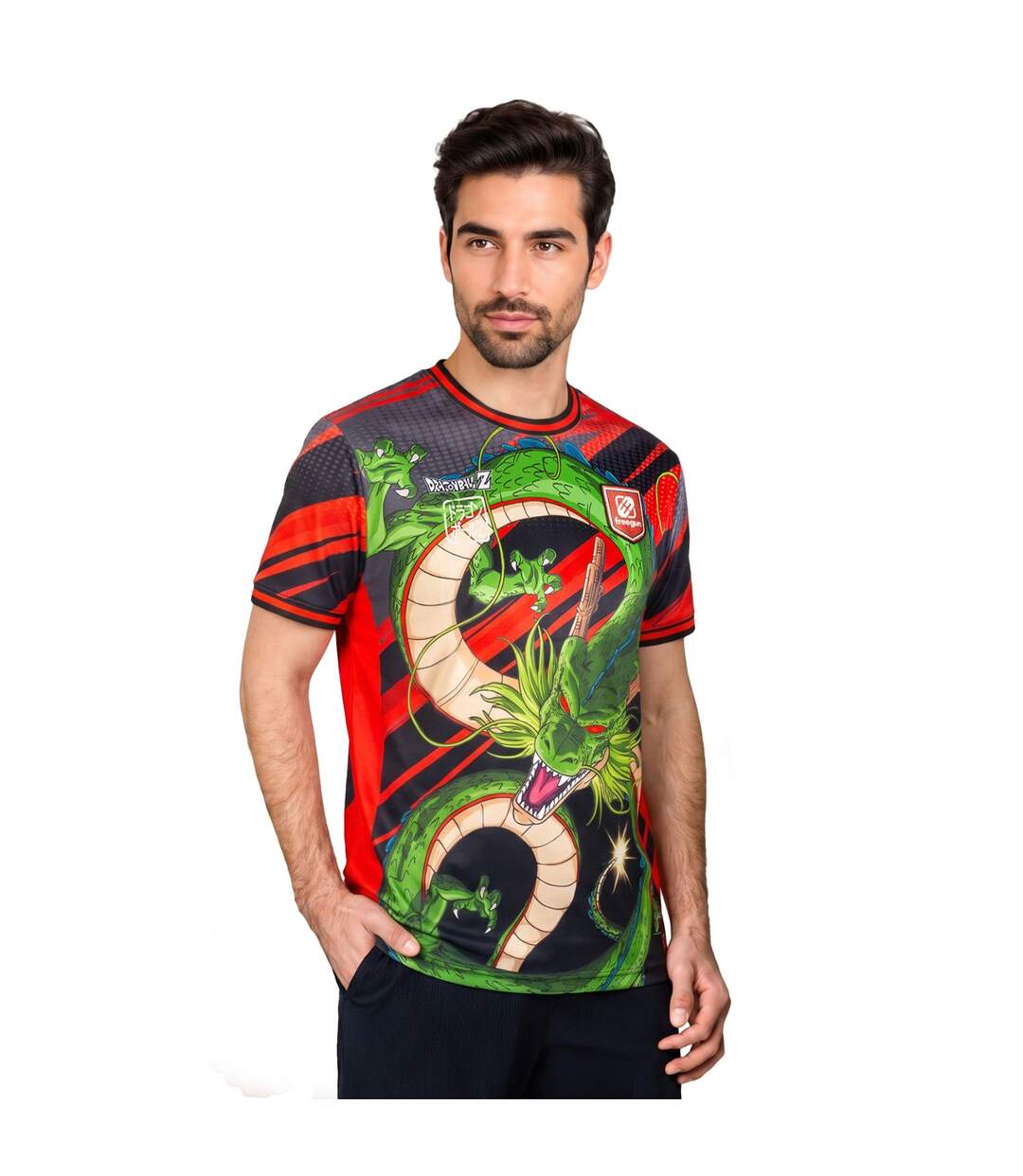T-shirt homme Dragon Ball Z Shenron Freegun-3