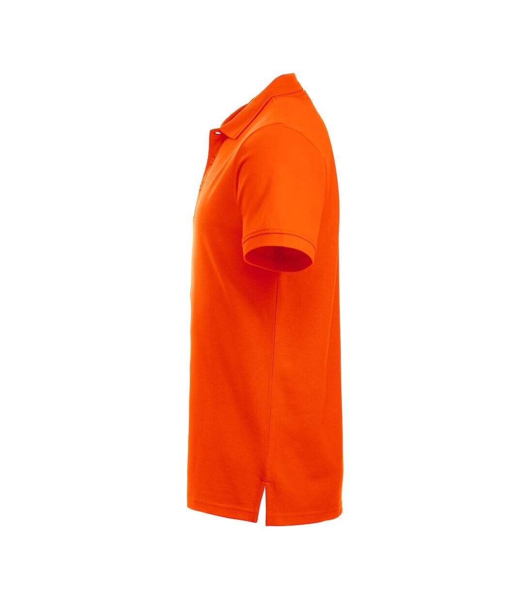 Polo manhattan homme orange fluo Clique-3