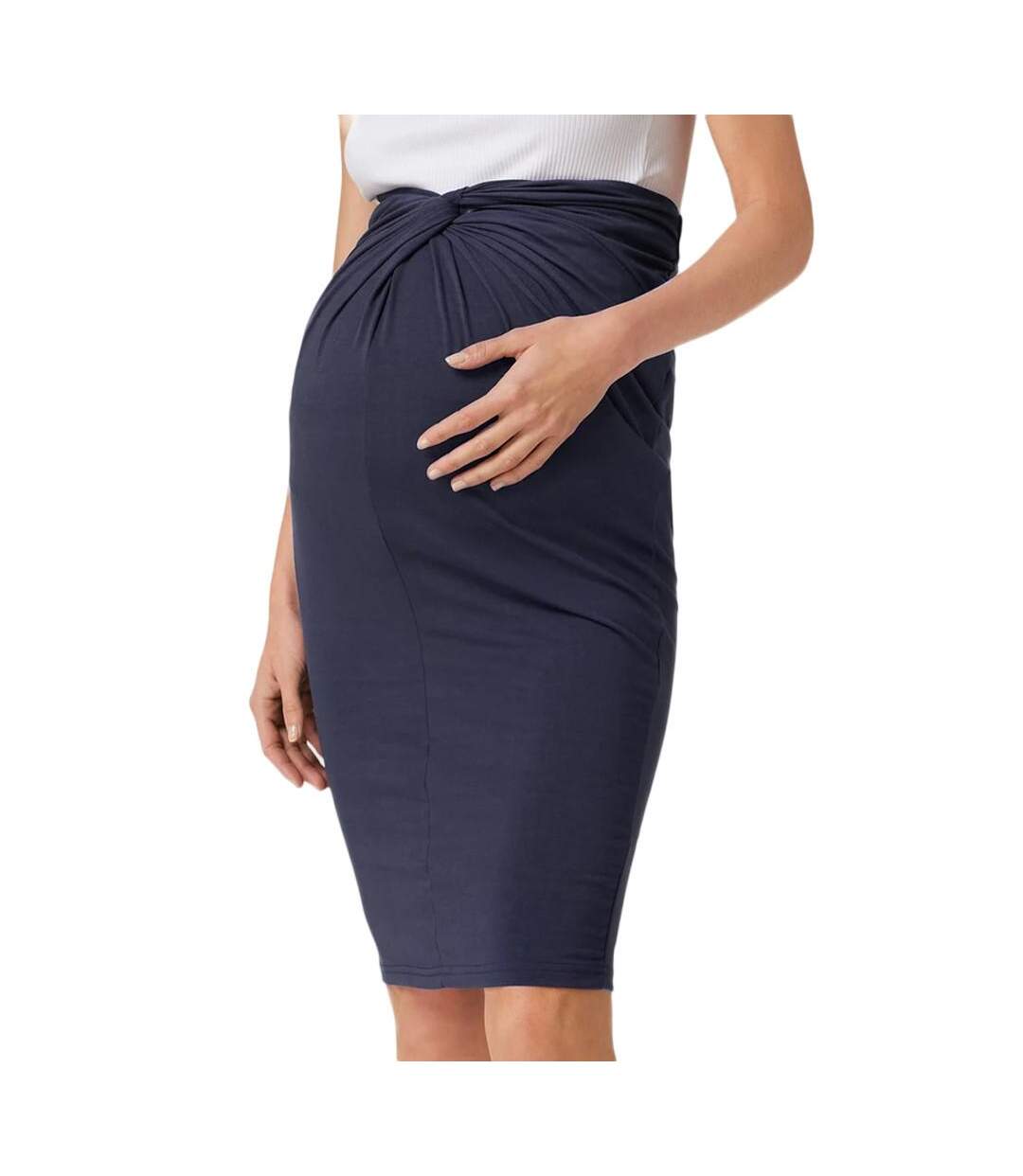 Jupe Marine Femme Mamalicious Macy - L-1