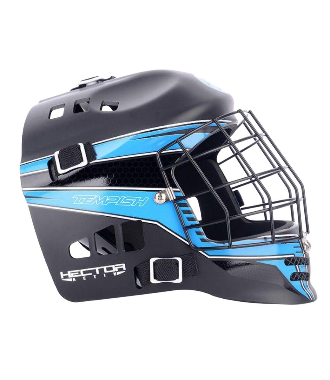 Childrens/kids Hector Activ American Football Helmet One Size Blue Tempish-4