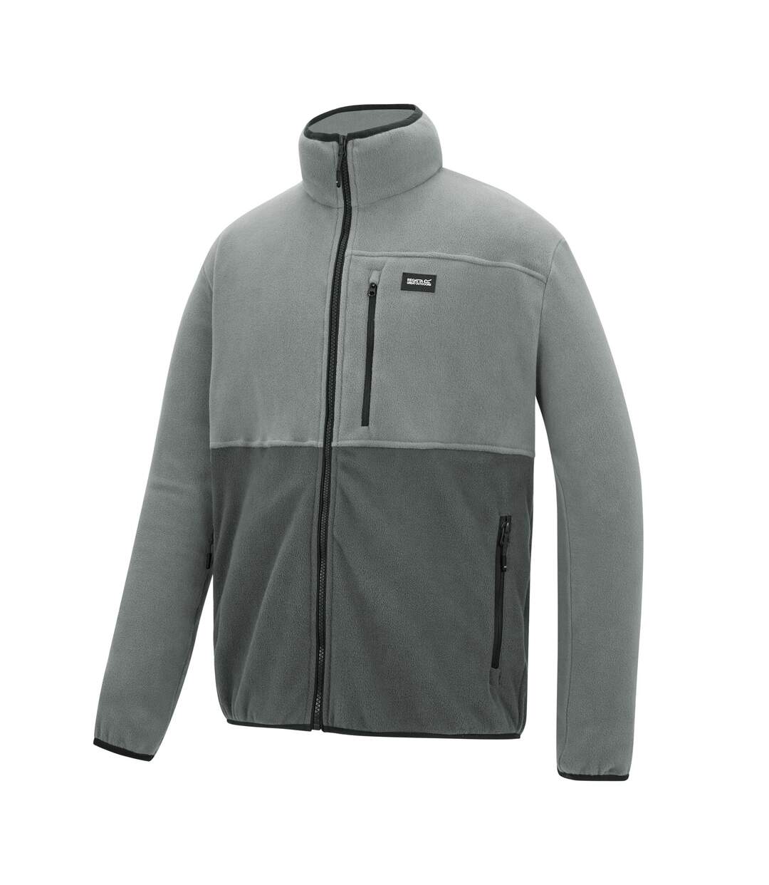 Veste Polaire Motif/style Blocs De Couleurs Frankie Homme Orage Gris Regatta-4