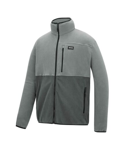 Veste Polaire Motif/style Blocs De Couleurs Frankie Homme Orage Gris Regatta